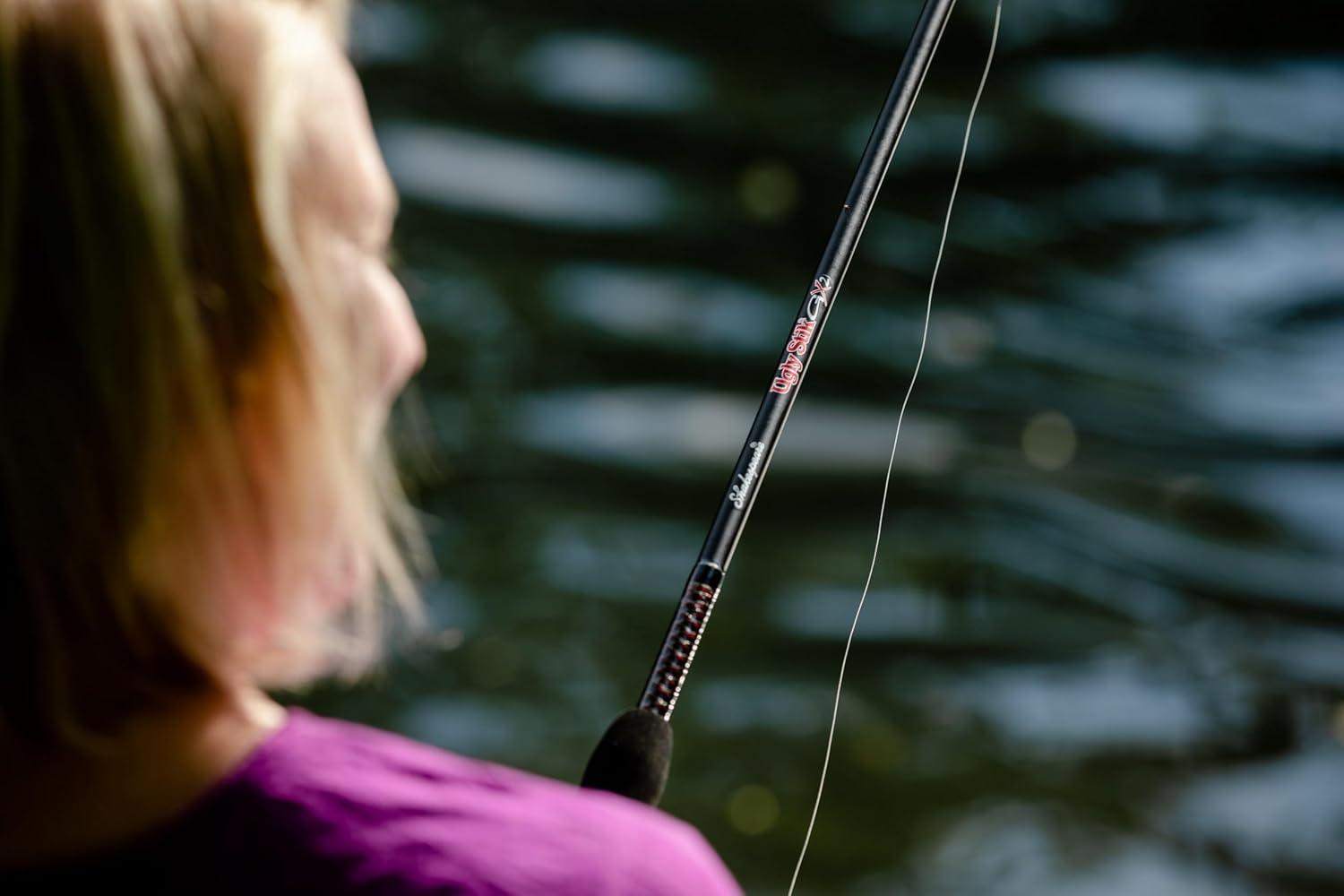 image:imageUgly Stik 66 GX2 Spinning Rod Three Piece Spinning Rod 615lb Line Rating Medium Rod Power Moderate Fast Action 1858 oz Lure RatingOld Model