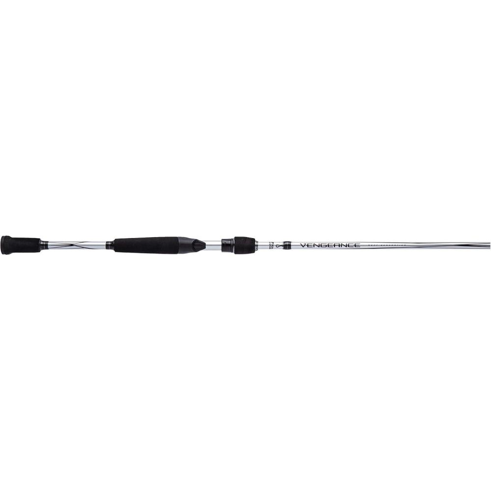 image:imageAbu Garcia Vengeance Casting Fishing Rod 1Piece Graphite Fishing Rod for Freshwater or Saltwater Fishing Shock Absorbing TipOld Model