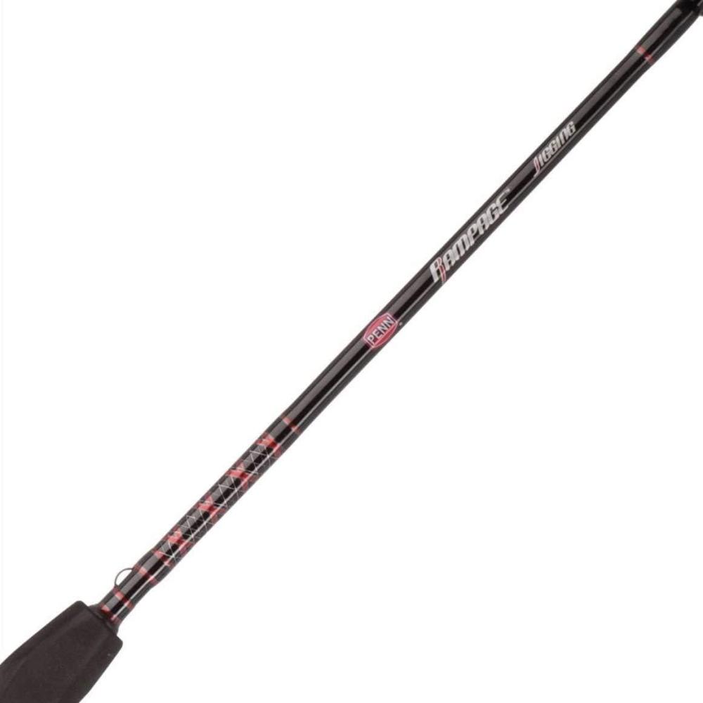 image:imagePenn Rampage Boat Spinning Fishing Rod64 Mh 50100lb 1pc Jigging