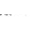 Abu Garcia Vengeance Casting Fishing Rod, 1-Piece Graphite Fishing Rod for Freshwater or Saltwater Fishing, Shock Absorbing Tip(New Model)