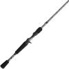 Abu Garcia Vengeance Casting Fishing Rod, 1-Piece Graphite Fishing Rod for Freshwater or Saltwater Fishing, Shock Absorbing Tip(New Model)