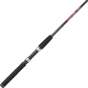 Ugly Stik 6’6” GX2 Spinning Rod, Three Piece Spinning Rod, 6-15lb Line Rating, Medium Rod Power, Moderate Fast Action, 1/8-5/8 oz. Lure Rating(New Model – Heavy – 1pc)