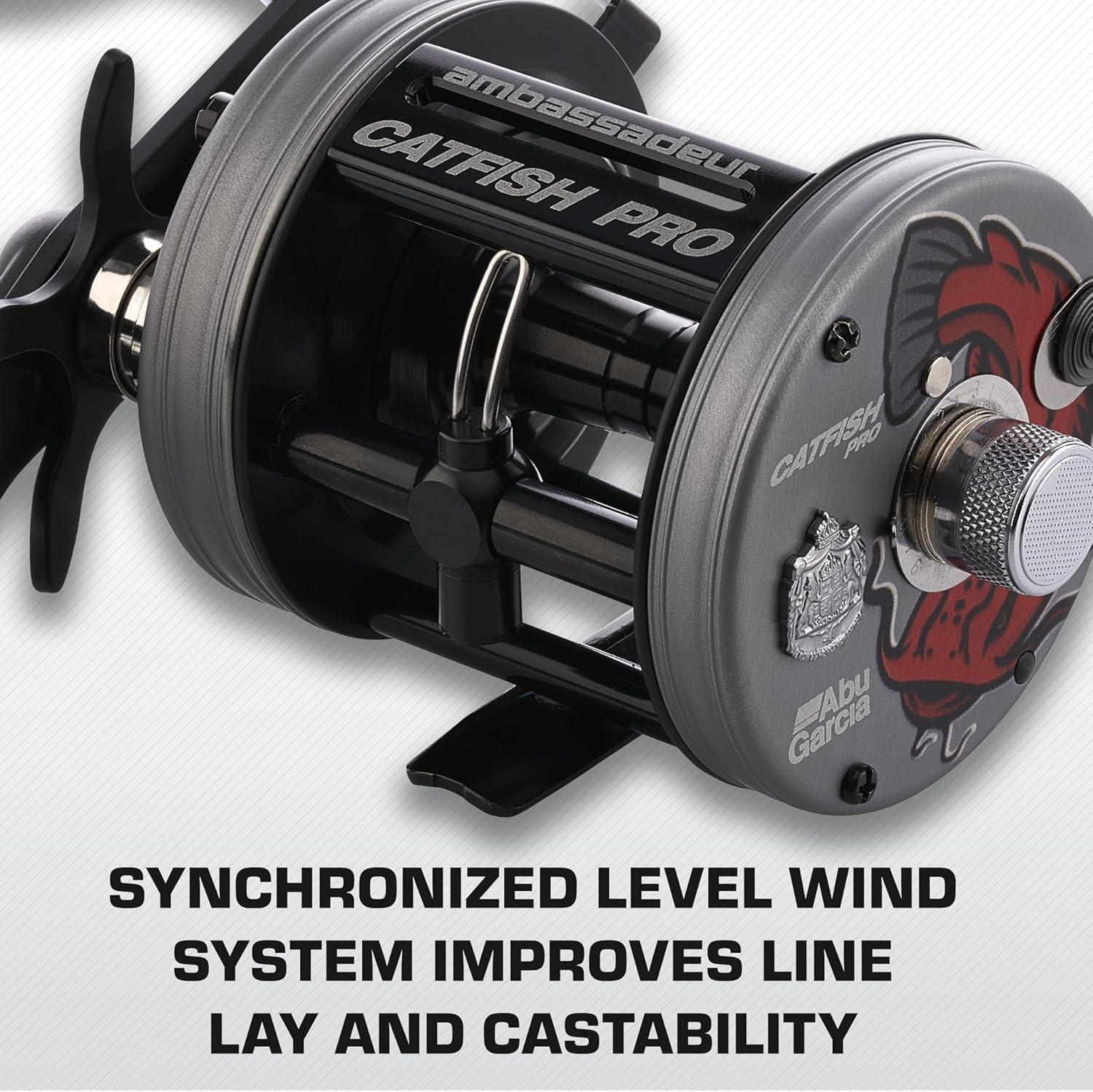 image:imageAbu Garcia Ambassadeur Baitcast Round Fishing ReelCatfish Pro New Model
