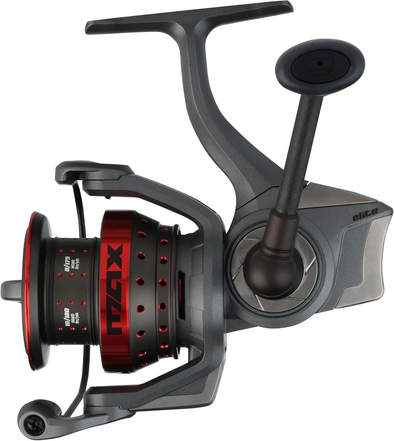 image:imageAbu Garcia Elite Max Spinning Reel RightLeft Handle Position Hybrid Front Drag for Smooth Operation Saltwater or Freshwater Fishing ReelNew Model