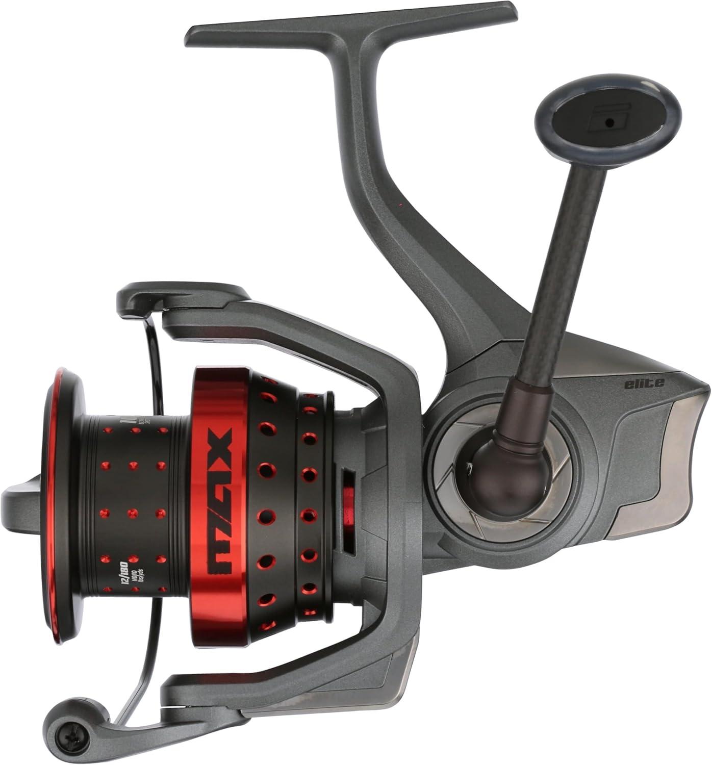 image:imageAbu Garcia Elite Max Spinning Reel RightLeft Handle Position Hybrid Front Drag for Smooth Operation Saltwater or Freshwater Fishing ReelNew Model