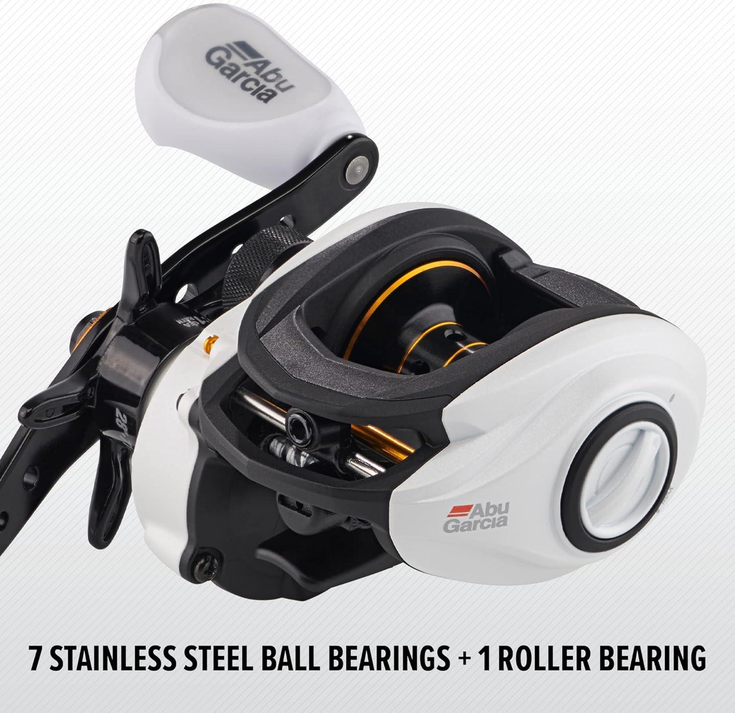 image:imageAbu Garcia Max Pro Low Profile Baitcast Fishing ReelRighthanded