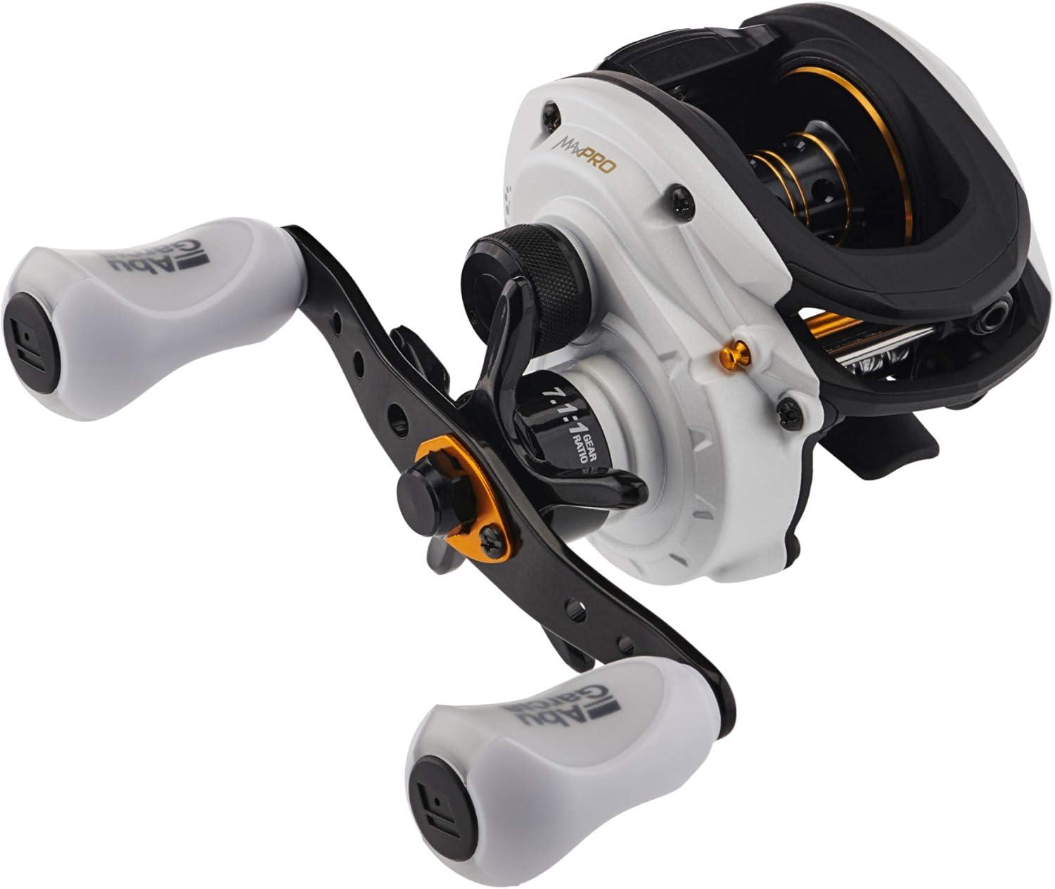 image:imageAbu Garcia Max Pro Low Profile Baitcast Fishing ReelRighthanded