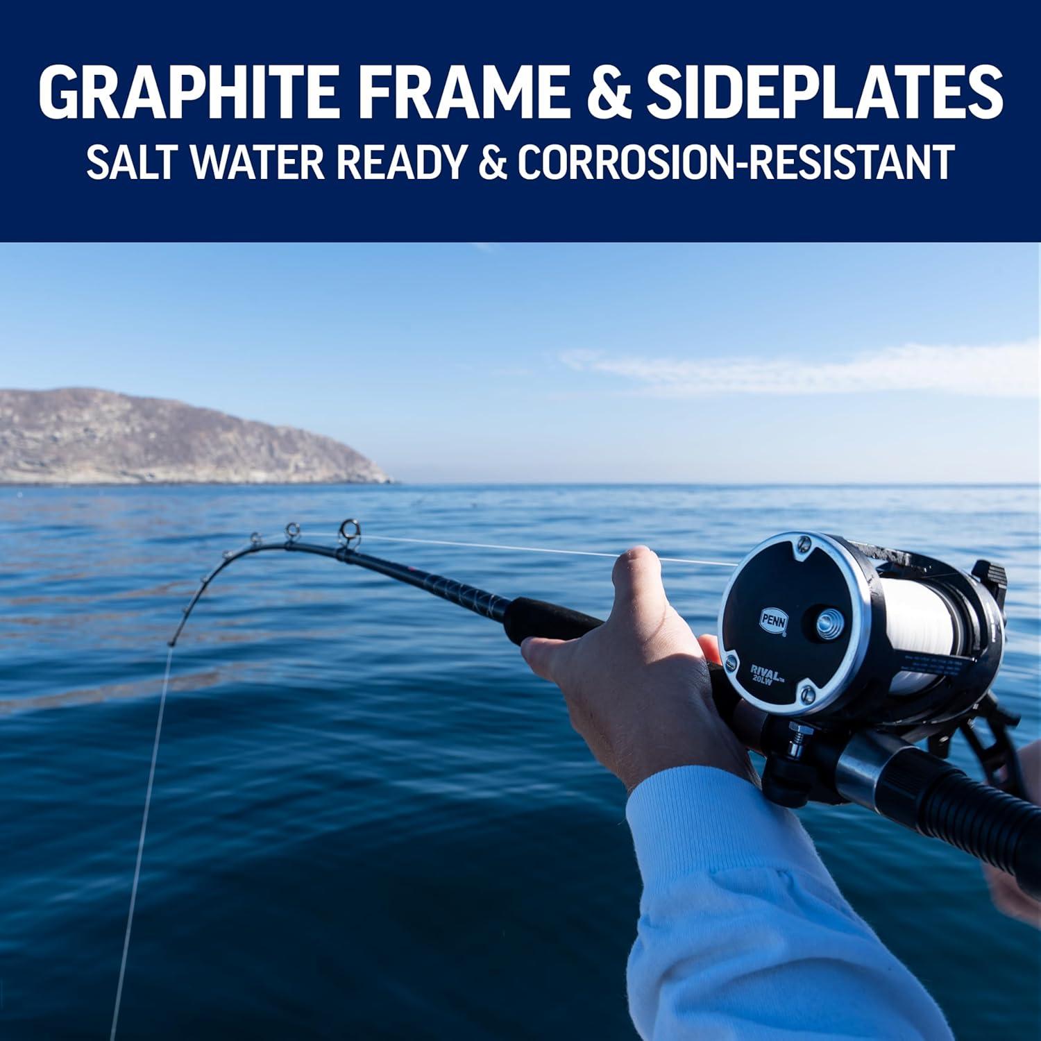 image:imagePENN Rival Level Wind Conventional Fishing ReelOld Model
