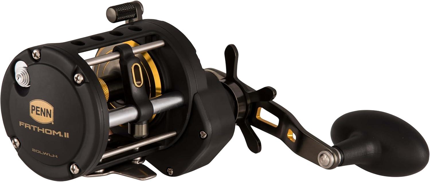 image:imagePenn Fathom II Level Wind Conventional Fishing ReelLw Left Handed