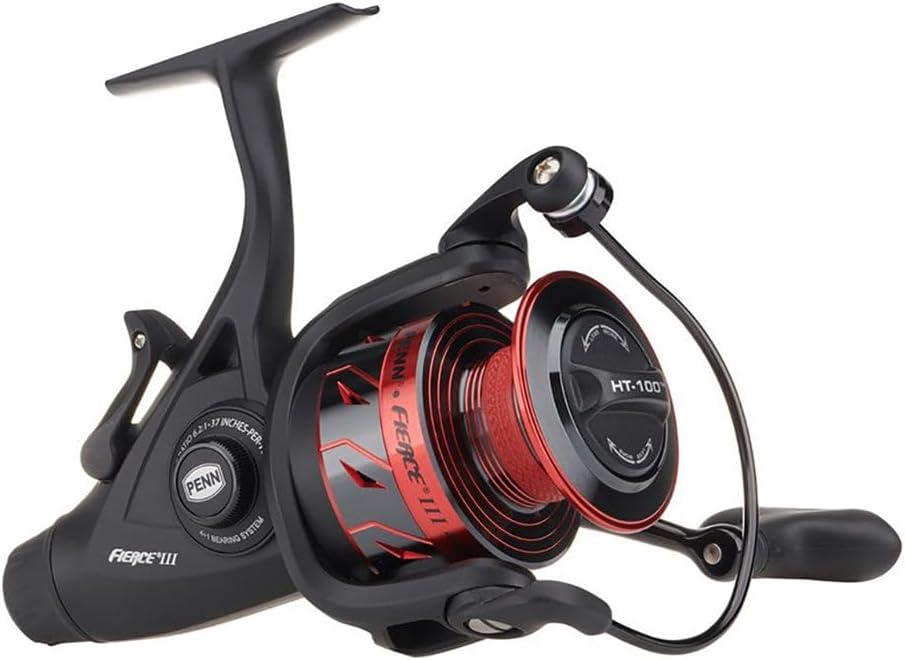 image:imagePenn Fierce III Spinning Inshore Fishing Reel Size 2000 RightLeft Handle Position 5 Bearings for Smooth OperationFierce III Live Liner