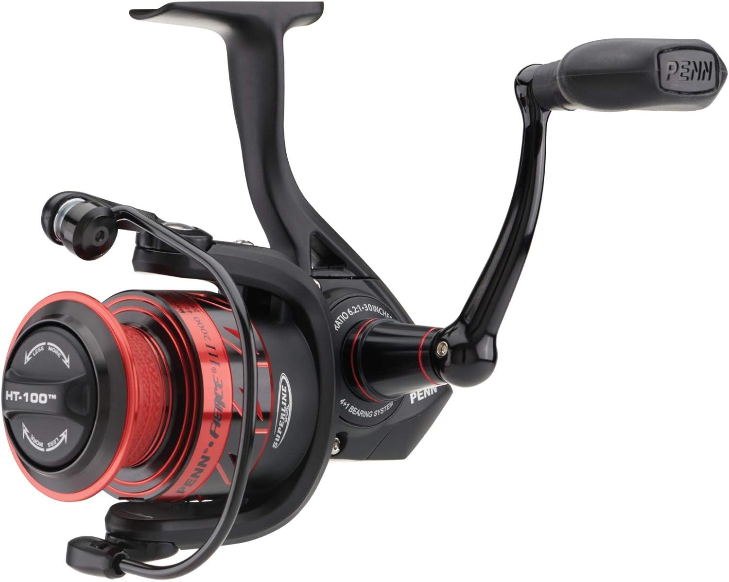 image:imagePenn Fierce III Spinning Inshore Fishing Reel Size 2000 RightLeft Handle Position 5 Bearings for Smooth OperationFierce III Live Liner