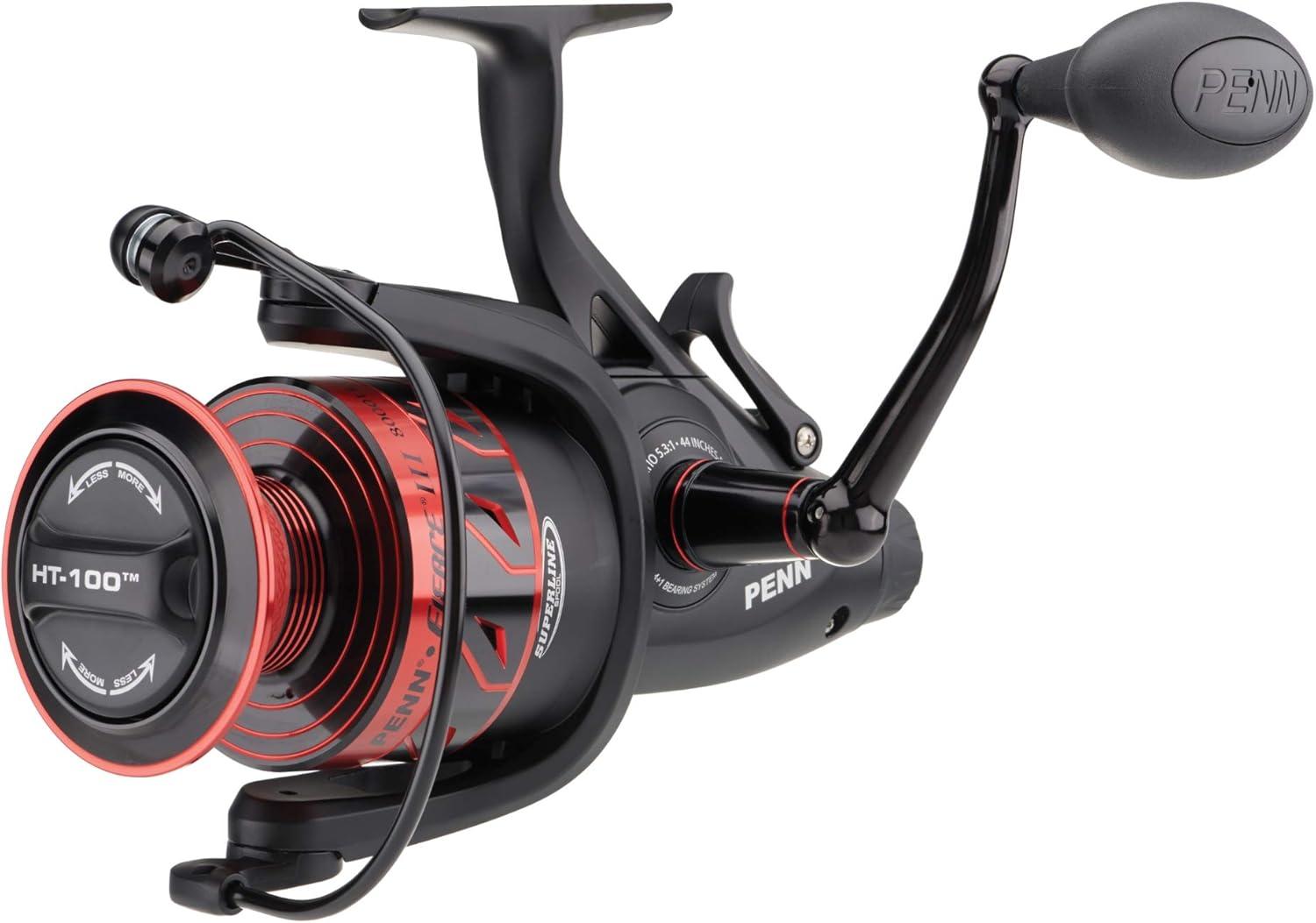 image:imagePenn Fierce III Spinning Inshore Fishing Reel Size 2000 RightLeft Handle Position 5 Bearings for Smooth OperationFierce III Live Liner