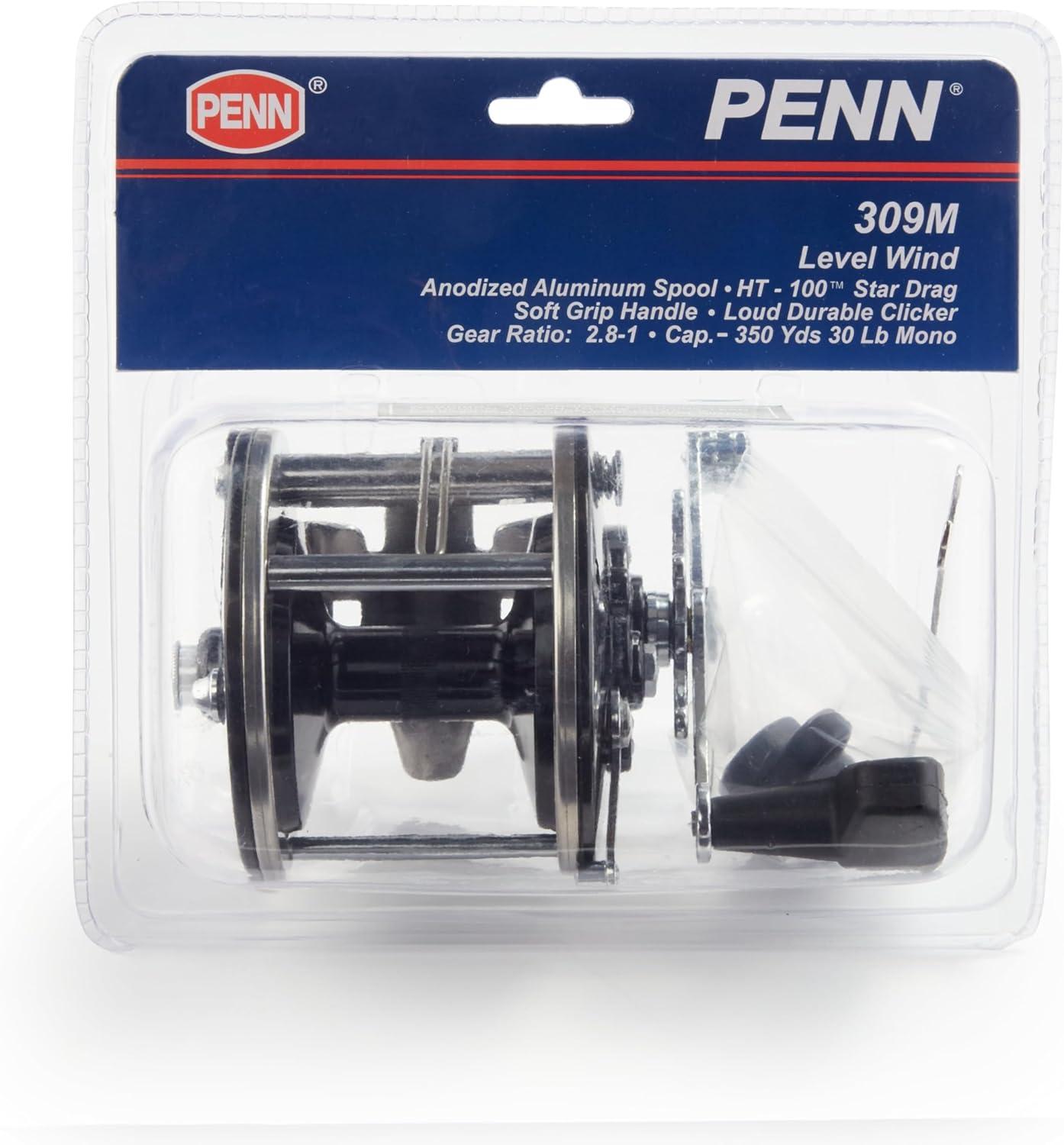 image:imagePenn General Purpose Level Wind Conventional Fishing Reel309m Plastic Clam