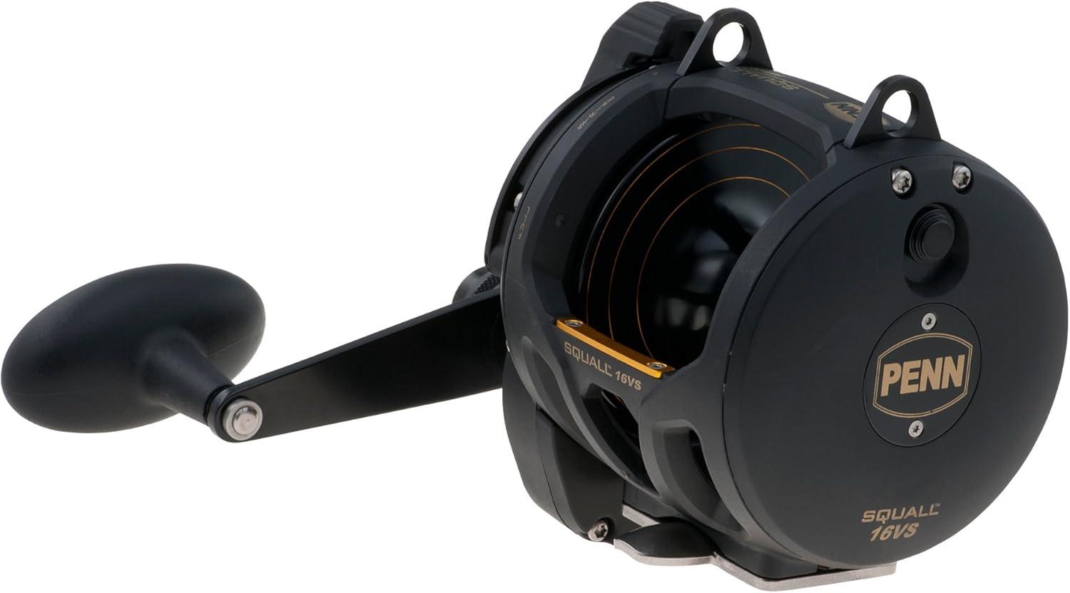 image:imagePenn Squall II Lever Drag 2 Speed Conventional Fishing Reel