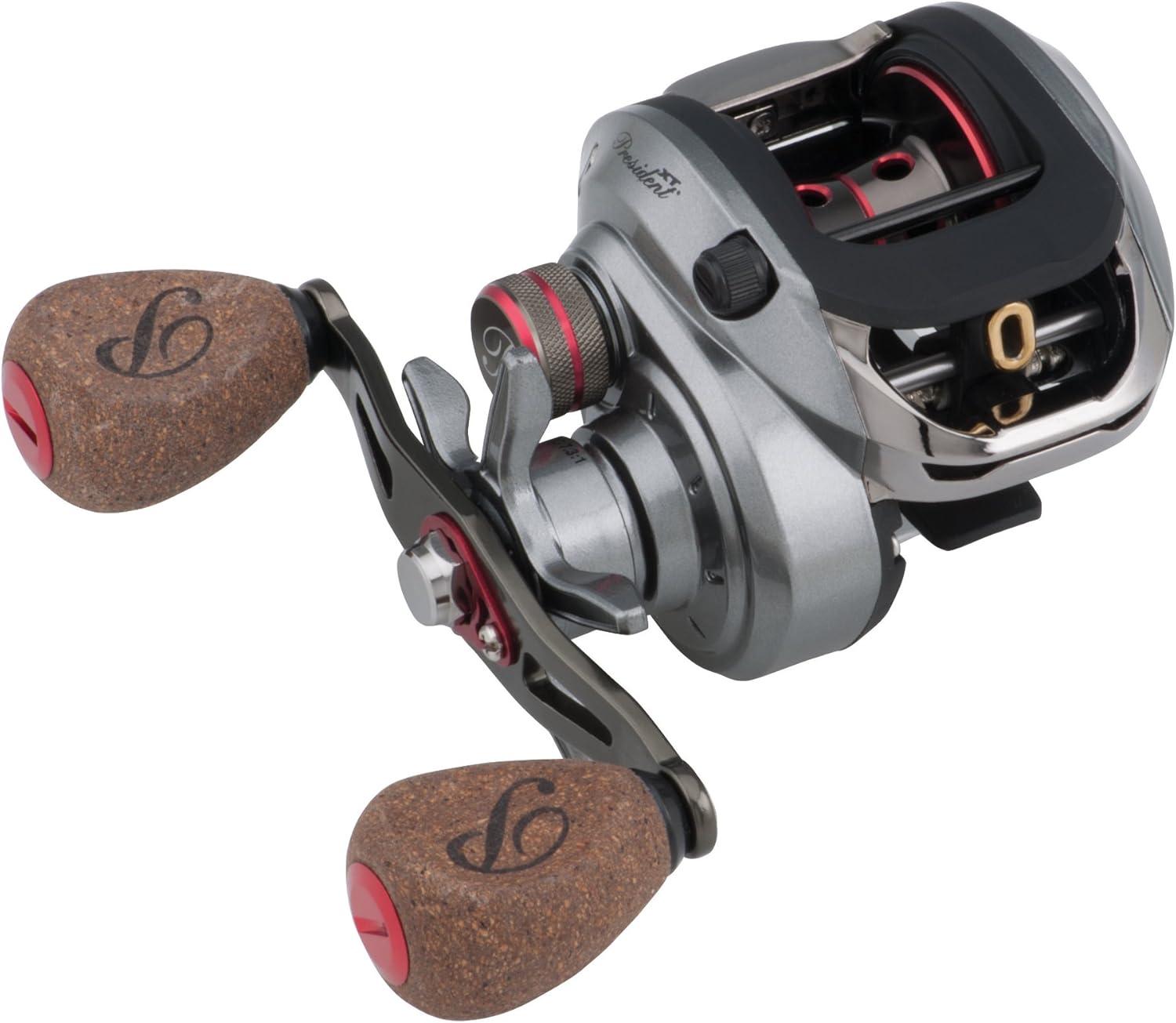 image:imagePflueger President XT Low Profile Baitcast Reel Size LP Fishing Reel Right Handle Position Aluminum Spool Star Drag System