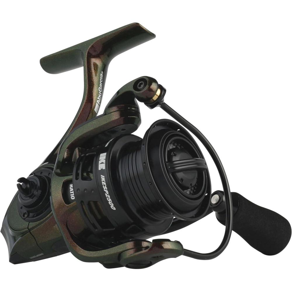 image:imageAbu Garcia IKE Signature Spinning Reel Reliable Freshwater Fishing Reel Durable amp Lightweight Aluminum Construction Everlast Bail SystemNew Model