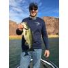 Pflueger President Spincast Reel, Size 6 Fishing Reel, Right/Left Handle Position, Aluminum Spool, Dial Drag System, Blue