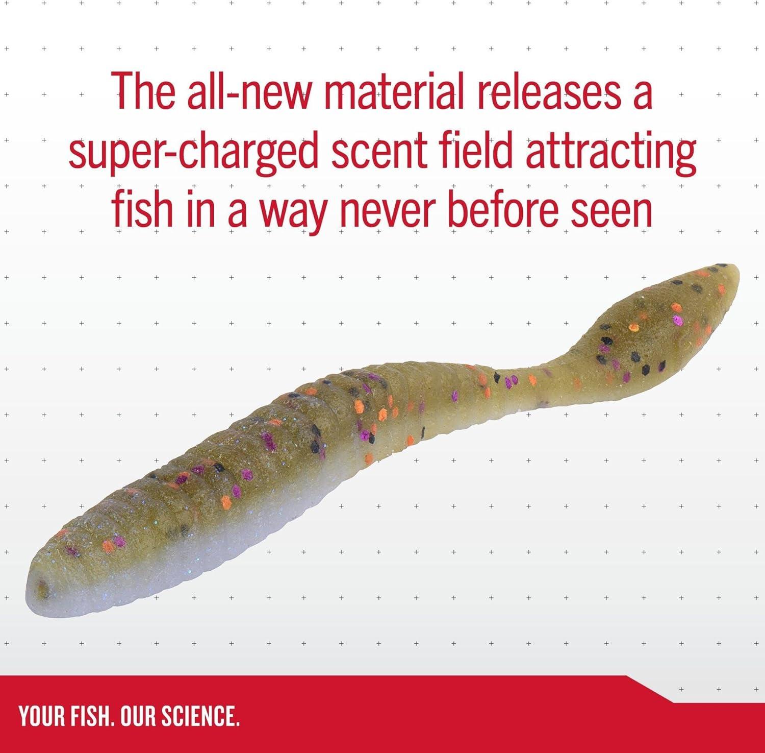 image:imageBerkley Berkley PowerBait MaxScent Flat WormGreen PumpkinWatermelon