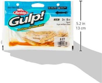 image:imageBerkley Gulp Squid Sugar and Spice Glow 3Inch