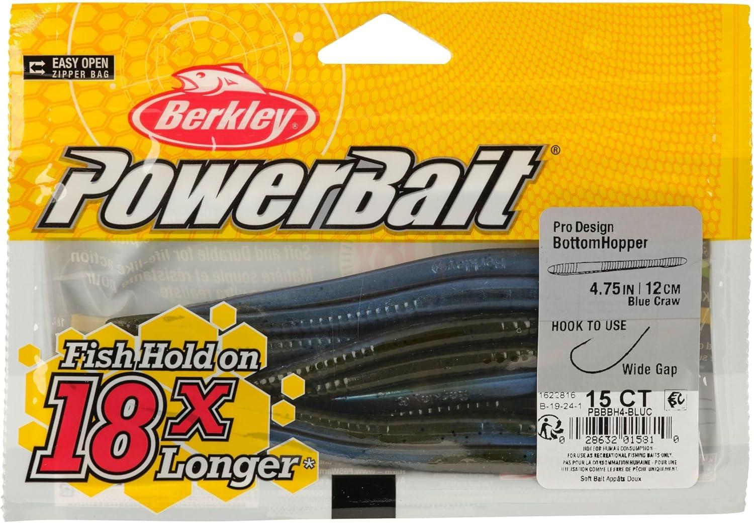 image:imageBerkley PowerBait Bottom Hopper Fishing Soft BaitBlue Craw