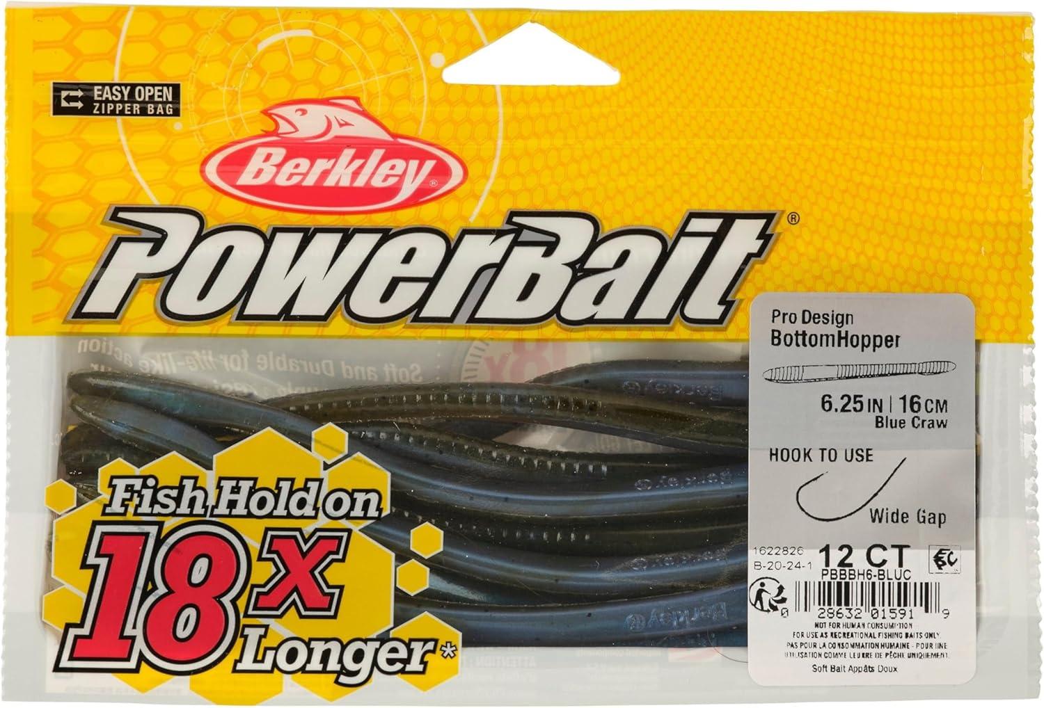 image:imageBerkley PowerBait Bottom Hopper Fishing Soft BaitBlue Craw