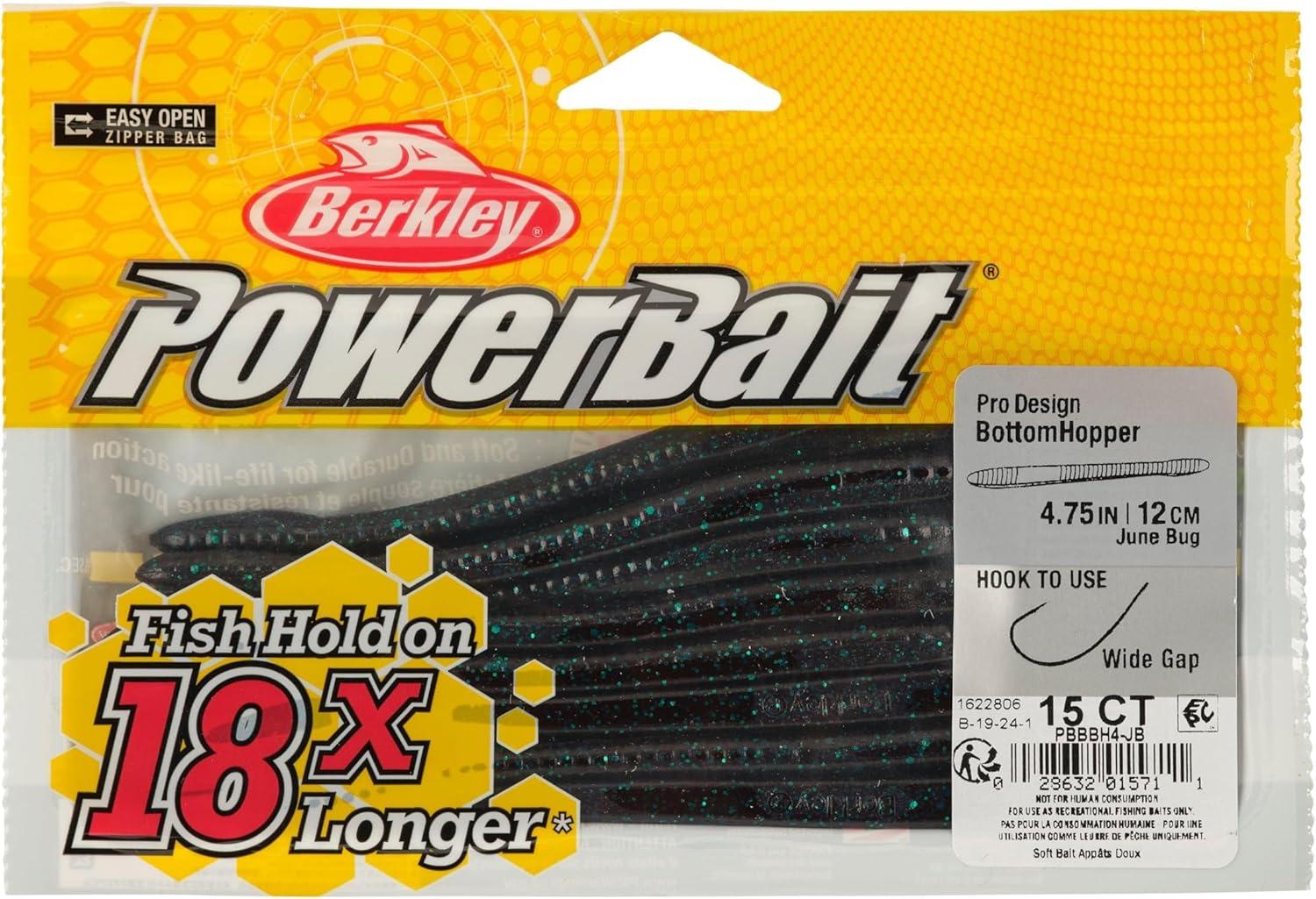 image:imageBerkley PowerBait Bottom Hopper Fishing Soft BaitJune Bug