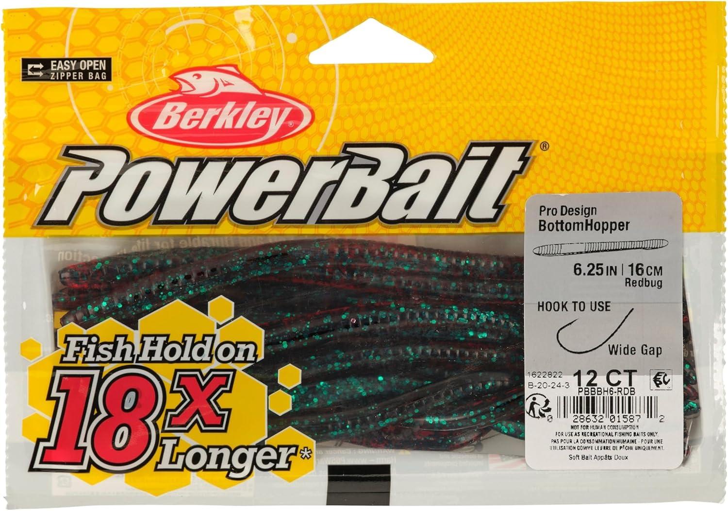 image:imageBerkley PowerBait Bottom Hopper Fishing Soft BaitRedbug