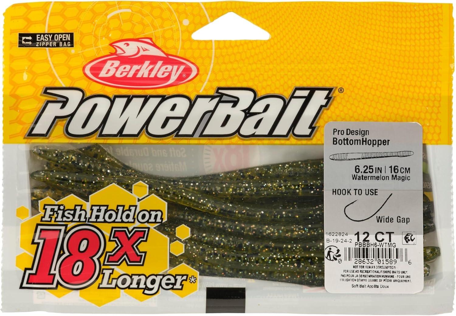 image:imageBerkley PowerBait Bottom Hopper Fishing Soft BaitWatermelon Magic