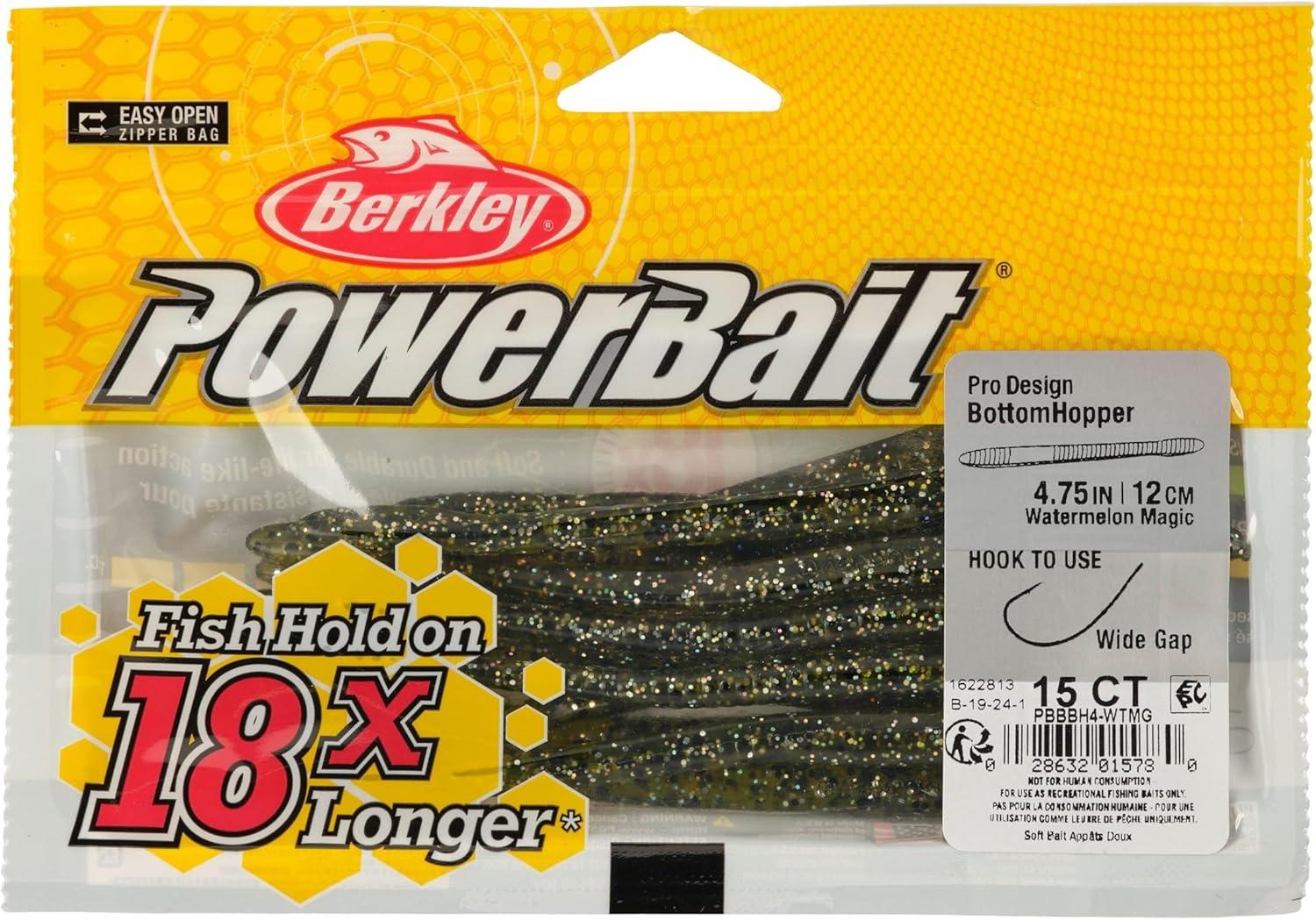 image:imageBerkley PowerBait Bottom Hopper Fishing Soft BaitWatermelon Magic