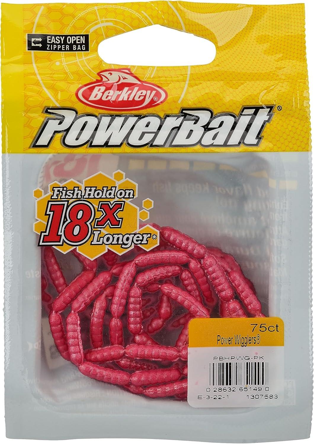 image:imageBerkley PowerBait Power Wigglers Fishing Soft BaitRed Wiggler