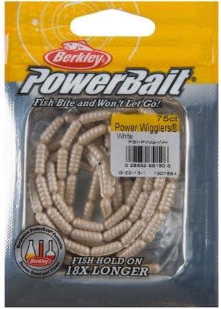 image:imageBerkley PowerBait Power Wigglers Fishing Soft BaitWhite