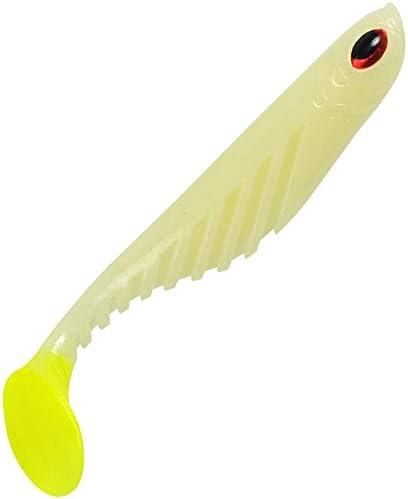 image:imageBerkley PowerBait Ripple Shad Fishing Soft BaitGlowChartreuse