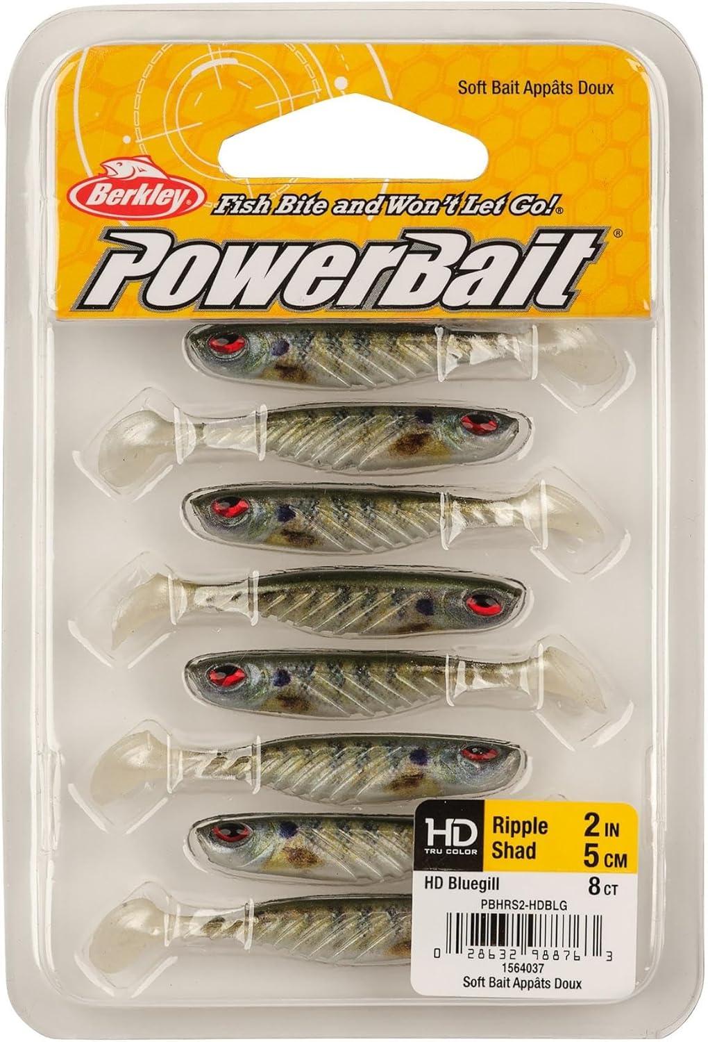 image:imageBerkley PowerBait Ripple Shad Fishing Soft BaitHD Bluegill