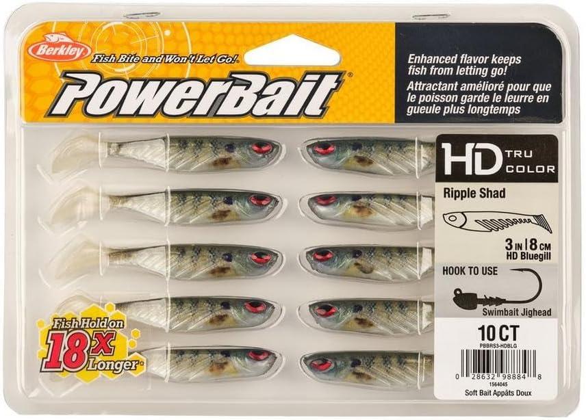 image:imageBerkley PowerBait Ripple Shad Fishing Soft BaitHD Bluegill
