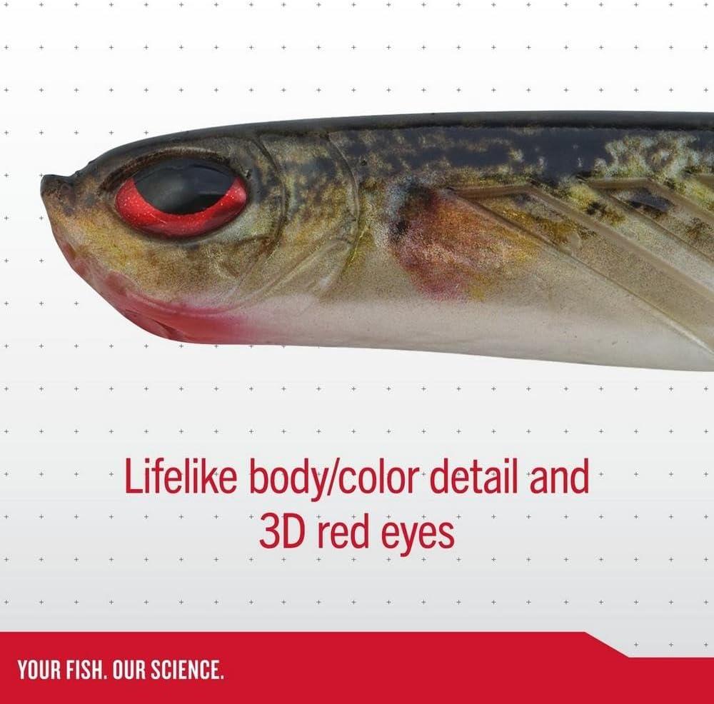 image:imageBerkley PowerBait Ripple Shad Fishing Soft BaitHD Purple Smelt