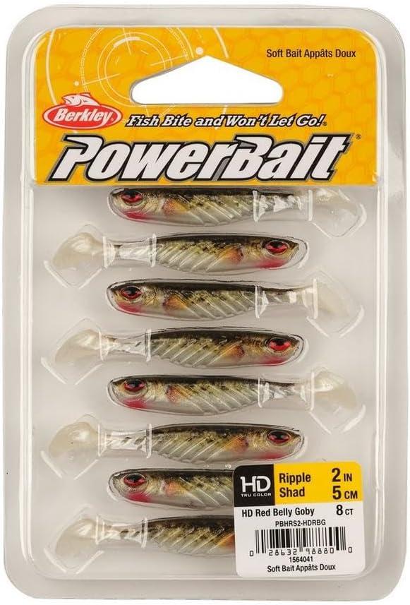 image:imageBerkley PowerBait Ripple Shad Fishing Soft BaitHD Red Belly Goby