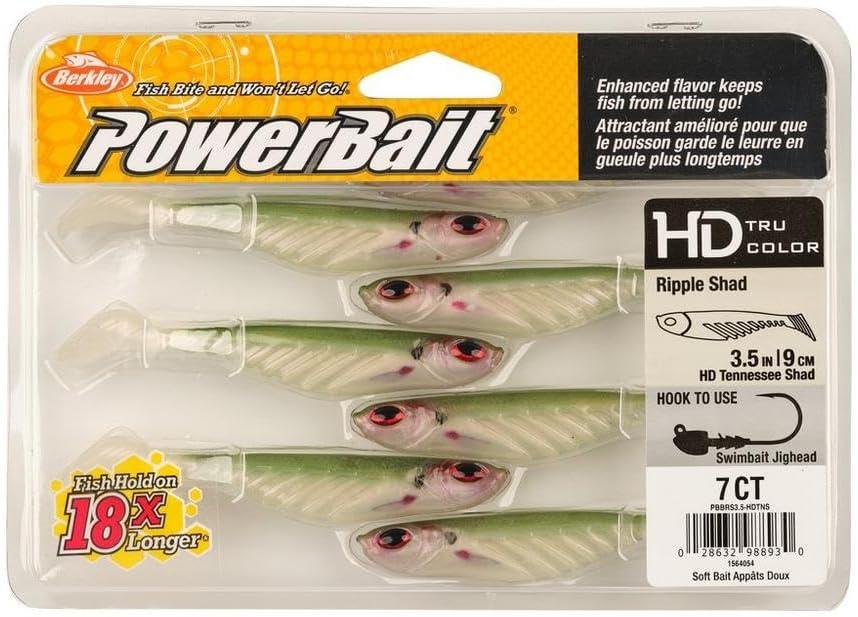 image:imageBerkley PowerBait Ripple Shad Fishing Soft BaitHD Tennessee Shad