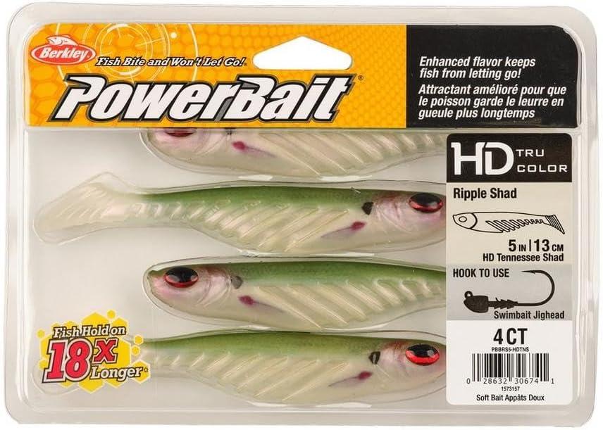 image:imageBerkley PowerBait Ripple Shad Fishing Soft BaitHD Tennessee Shad