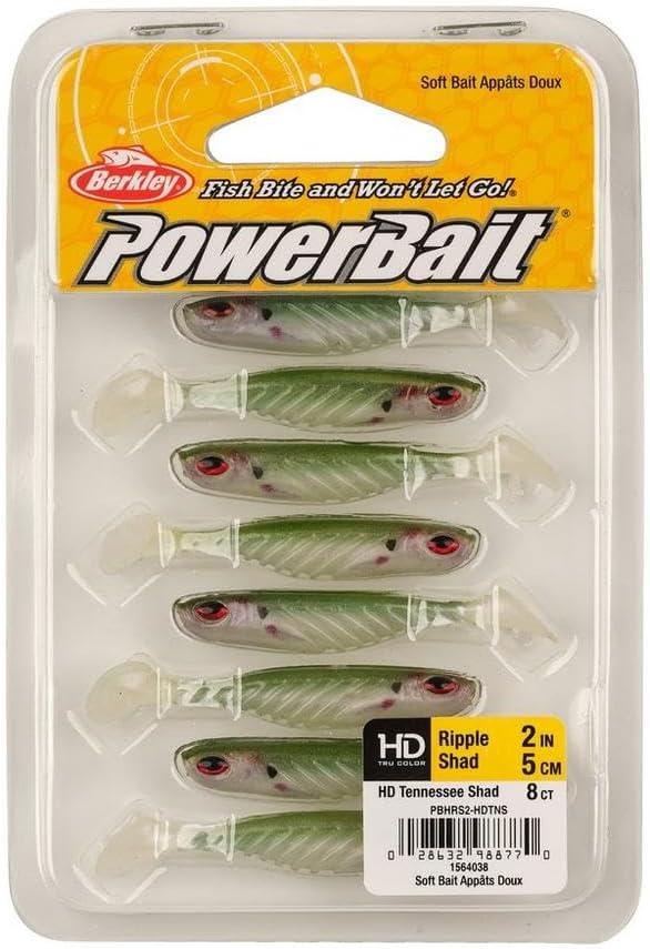 image:imageBerkley PowerBait Ripple Shad Fishing Soft BaitHD Tennessee Shad