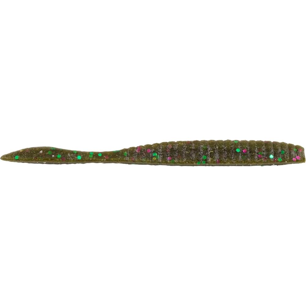 image:imageBerkley Berkley PowerBait MaxScent Flat WormGreen Pumpkin Party