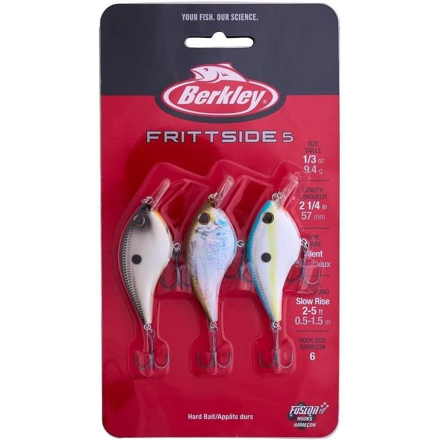 image:imageBerkley Frittside Fishing Hard BaitShad Assorted 3 Pack