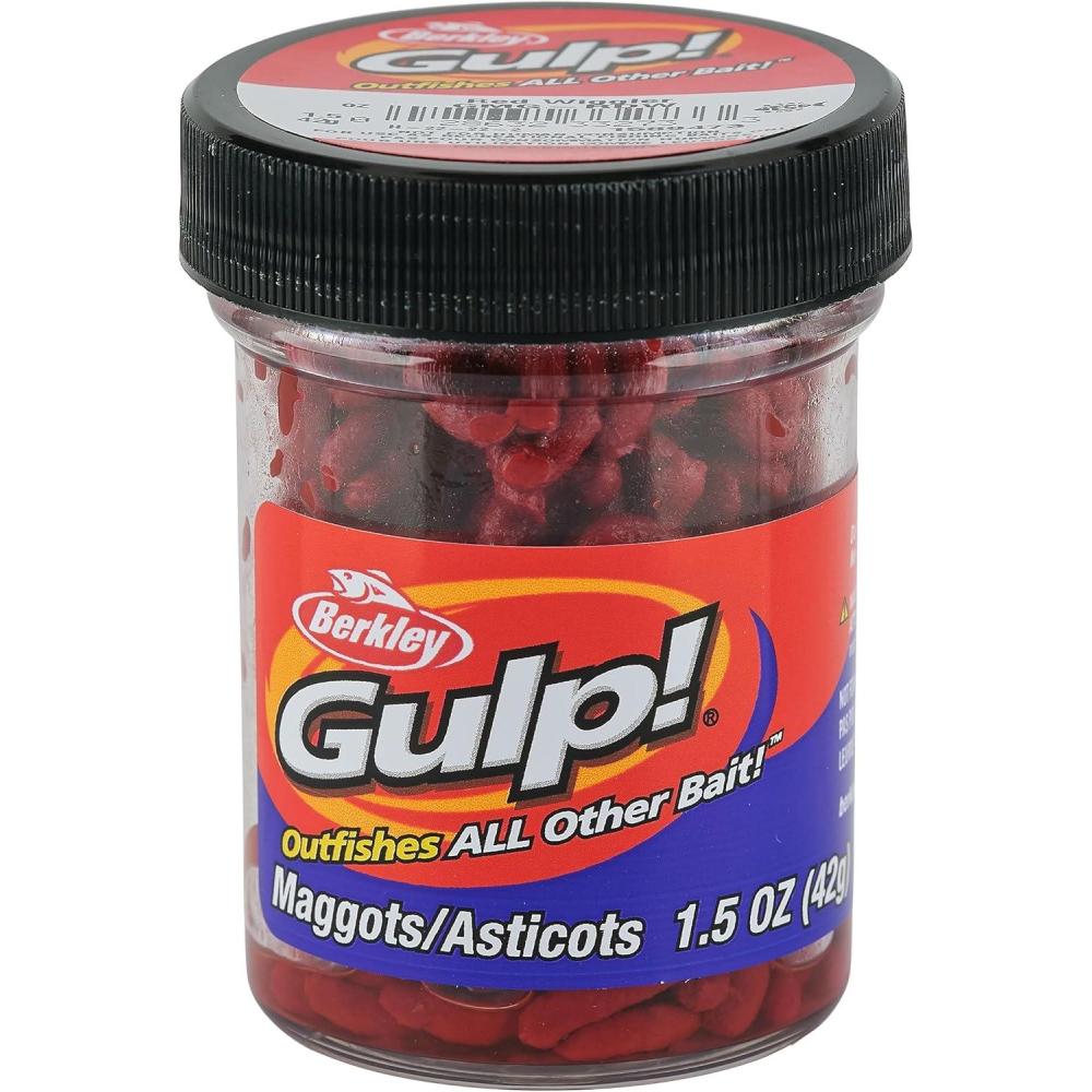 image:imageBerkley Gulp Maggot Fishing Soft BaitRed Wiggler