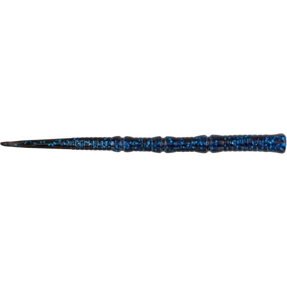image:imageBerkley PBFW Flute WormBlack Blue Fleck