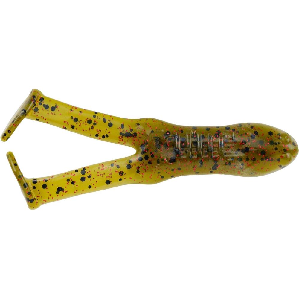 image:imageBerkley PowerBait Beatnn Paddle Frog Fishing Soft BaitWatermelon Red Fleck