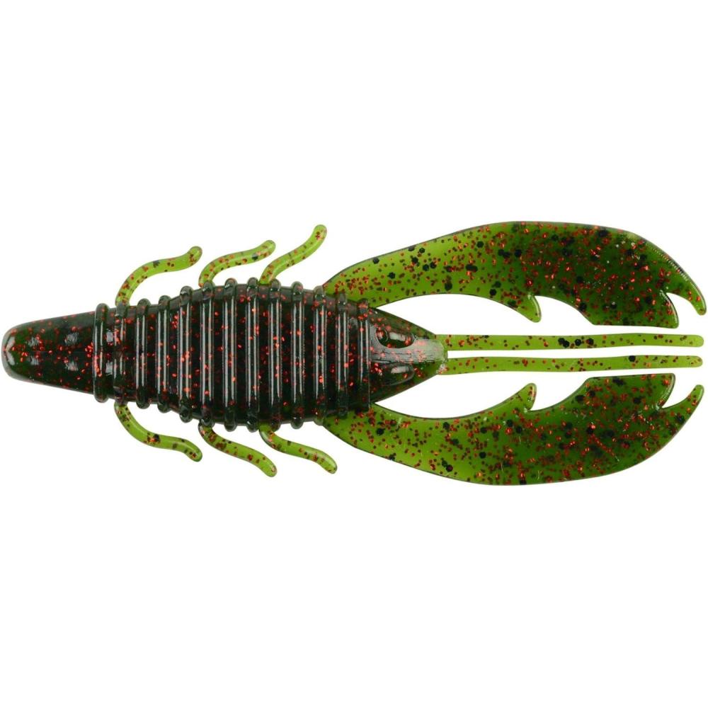 image:imageBerkley PowerBait Craw Fatty Fishing Soft BaitGreen Pumpkin Red