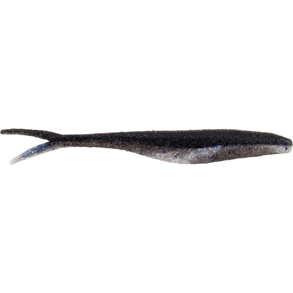 image:imageBerkley PowerBait MaxScent Flatnose Jerk Shad Fishing Soft BaitBlack Shiner