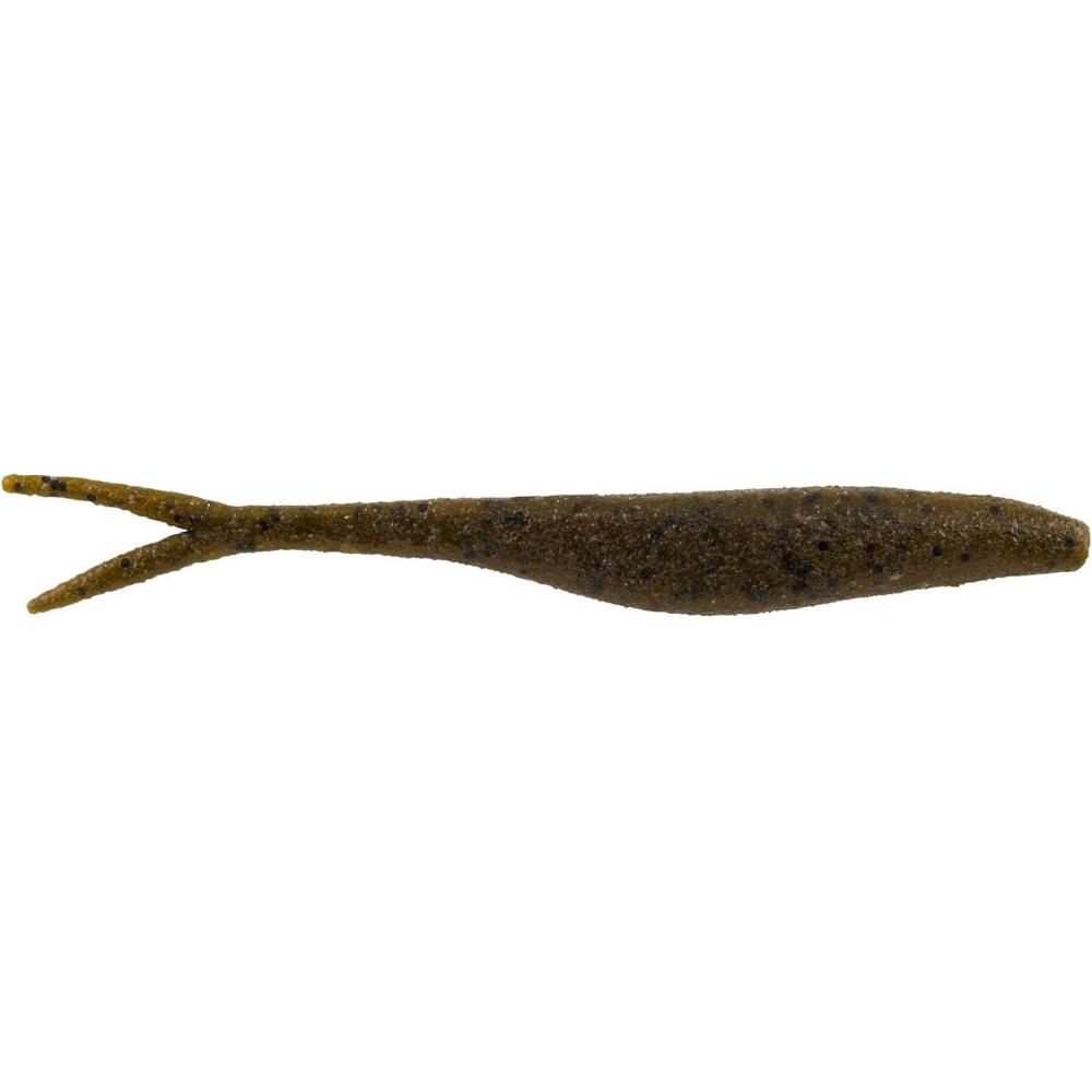 image:imageBerkley PowerBait MaxScent Flatnose Jerk Shad Fishing Soft BaitGreen Pumpkin