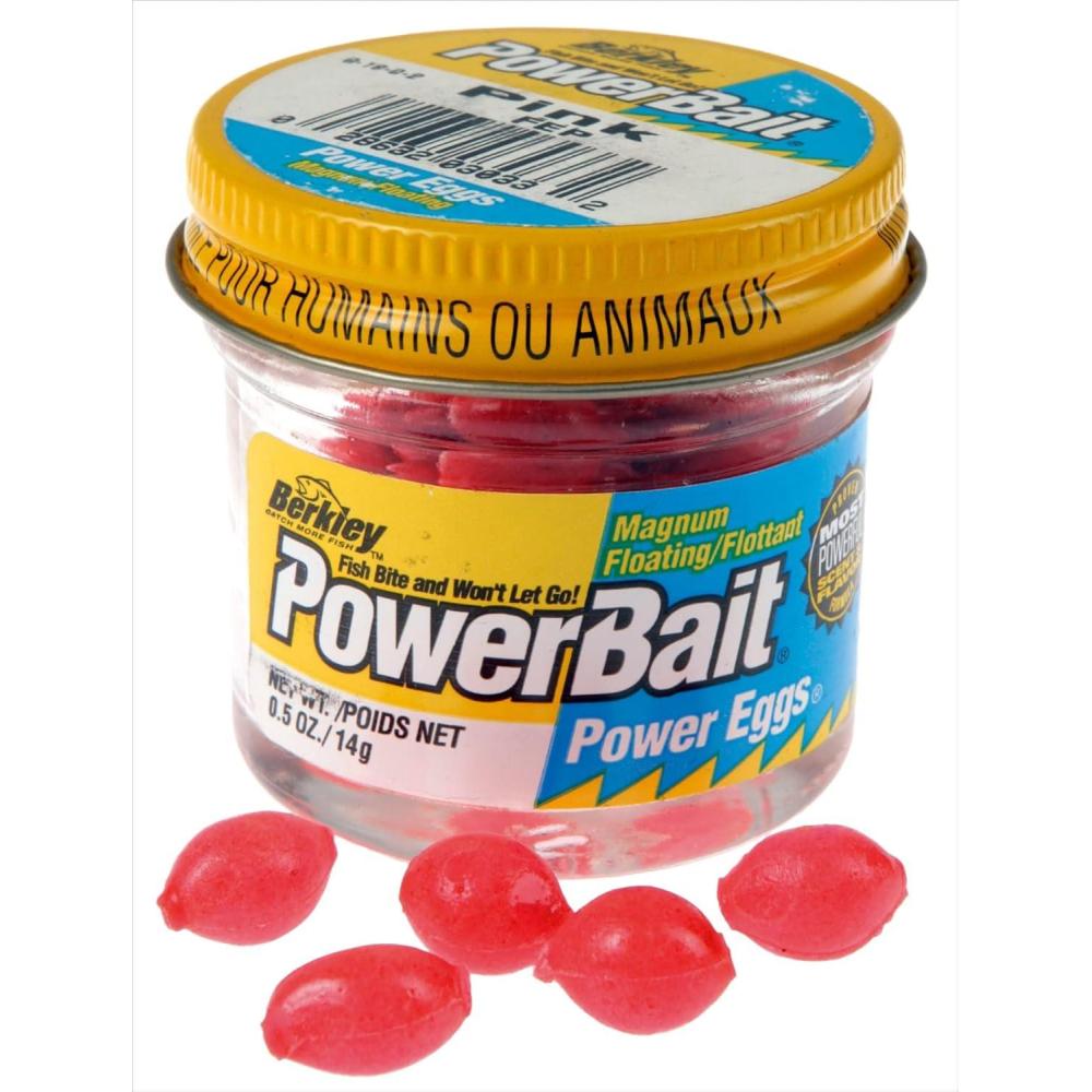 image:imageBerkley PowerBait Power Eggs Floating Magnum Fishing Soft BaitPink Original Scent