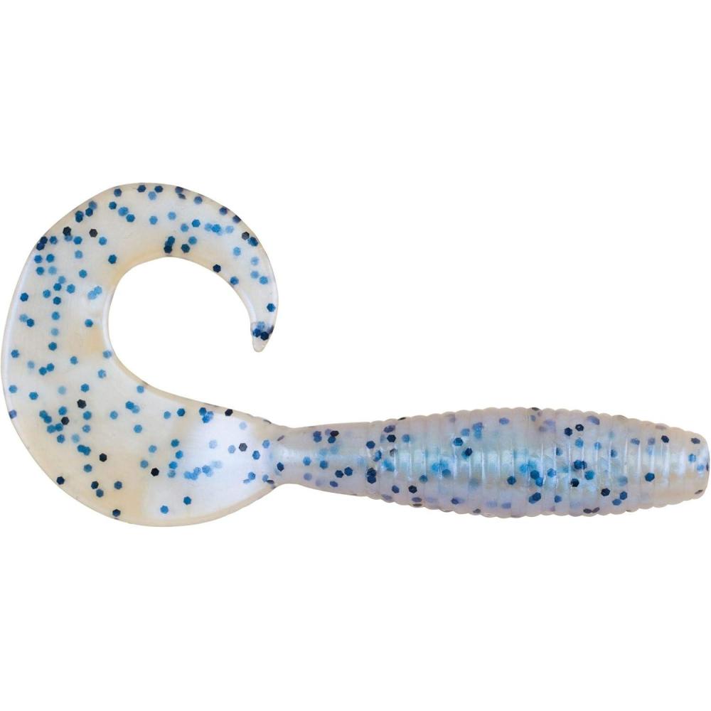 image:imageBerkley PowerBait Power Grubs Fishing Soft BaitBlue Pearl Salt and Pepper