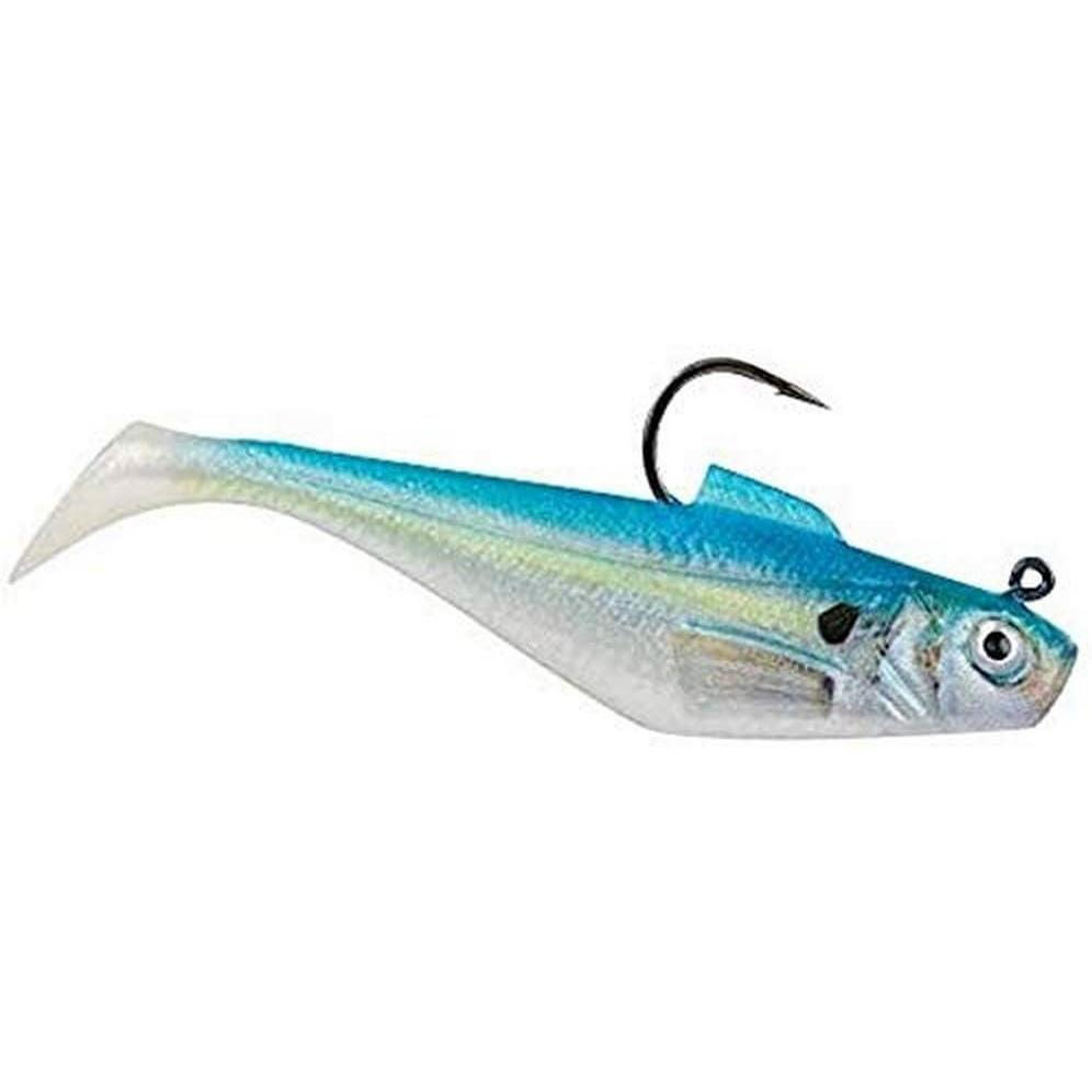image:imageBerkley PowerBait PreRigged Swim Shad Fishing Bait HD Sexy Shad 4in  10cm Irresistible Scent amp Flavor Realistic Profile ReadytoFish Ideal for Bass Walleye Pike and More